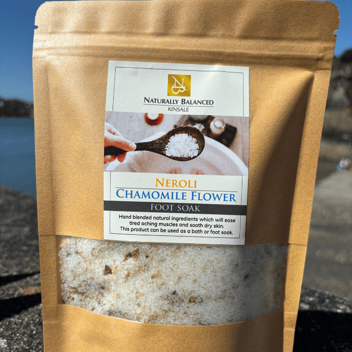 Neroli & Chamomile Foot Soak Salts - Naturally Balanced -