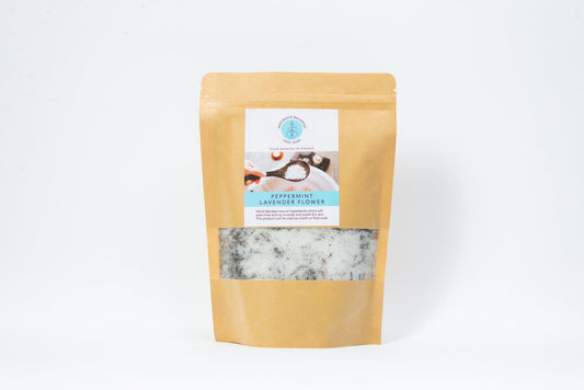 Peppermint & Lavender Foot Soak Salts - Naturally Balanced -
