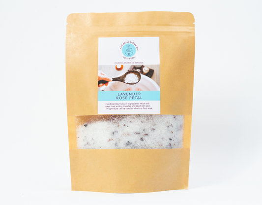 Lavendar & Rose Petal Foot Soak Salts