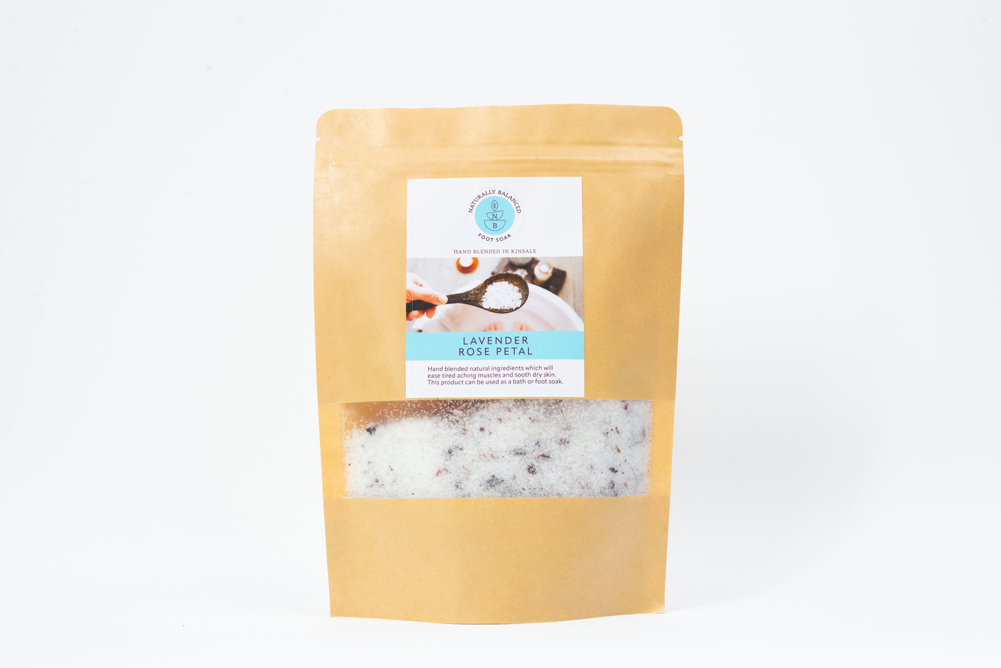 Lavendar & Rose Petal Foot Soak Salts