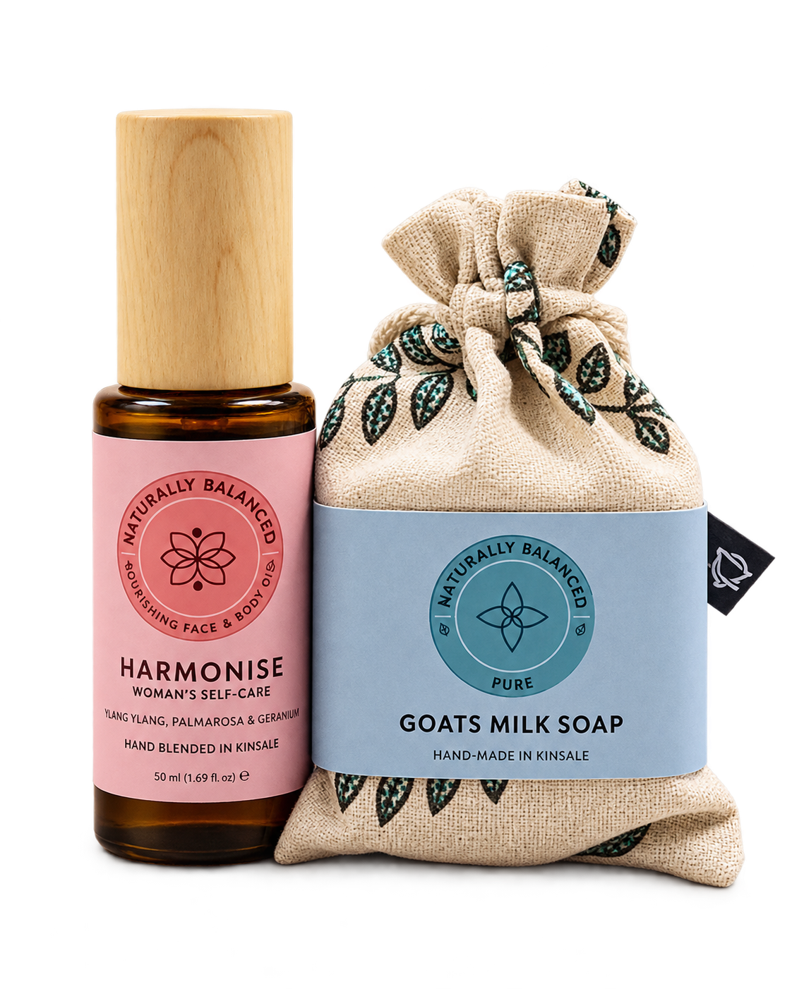 Soap & Body Oil Bag