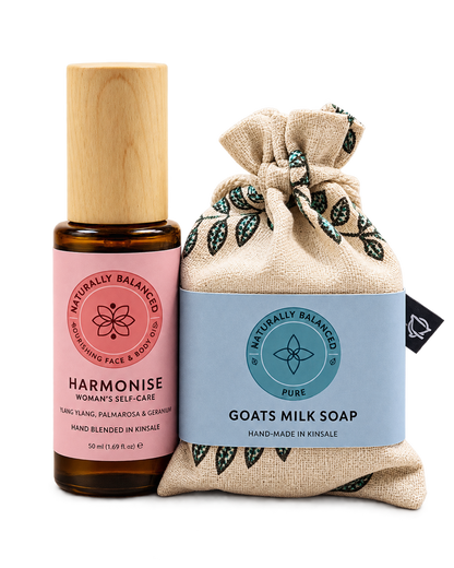 Soap & Body Oil Bag