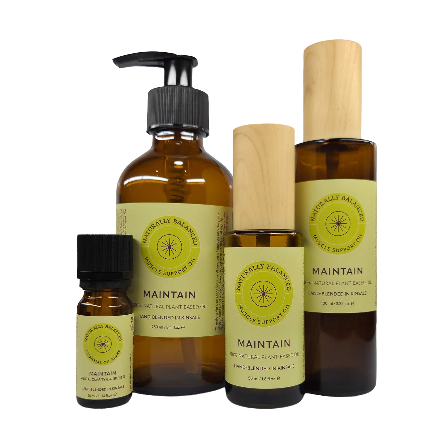 Maintain Body Oil - Muscle & Support Oil