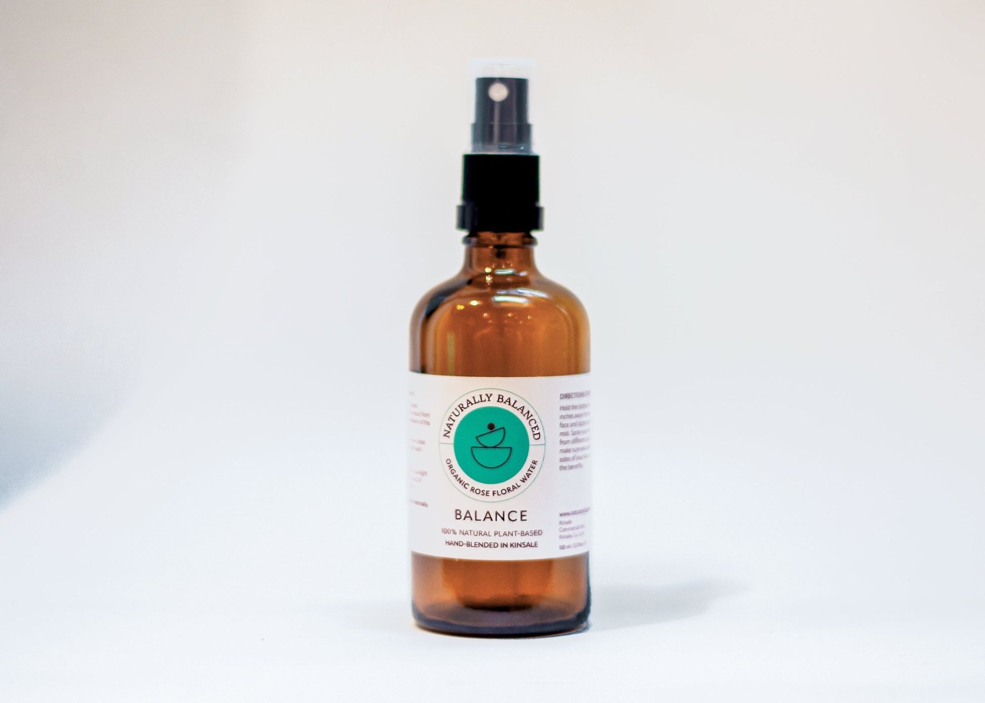 BALANCE Organic Rose Floral Water - Naturally Balanced - 